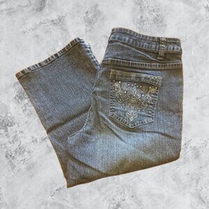 VSK Jeans Capri Size 12- New without tags